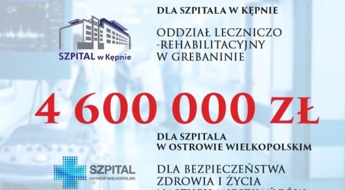 środki finansowe  dla wielkopolskich szpitali