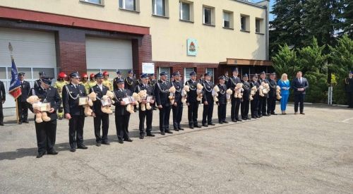 Dzień Strażaka w Komendzie Powiatowej Państwowej Straży Pożarnej w Kępnie