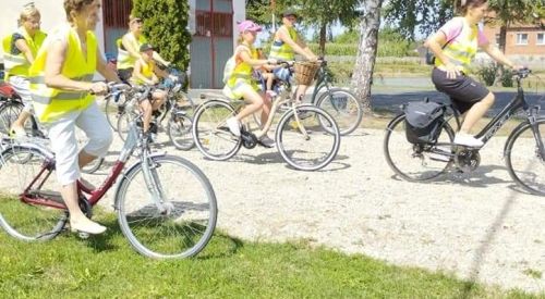 Rajd rowerowy w ramach projektu „W zdrowym ciele zdrowy duch”