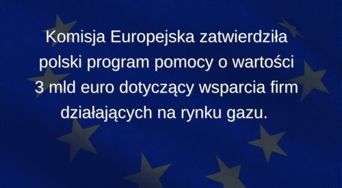 KE zaakceptowała polski program dotyczący wsparcia firm